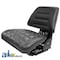 A & I Products Flip-Up Seat, Trapezoid Back, BLK 21.5" x18" x9.5" A-TF222BL - alternate 1